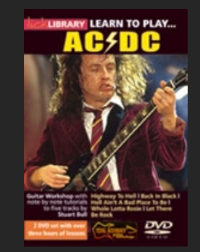 Learn to play ACDC disk1