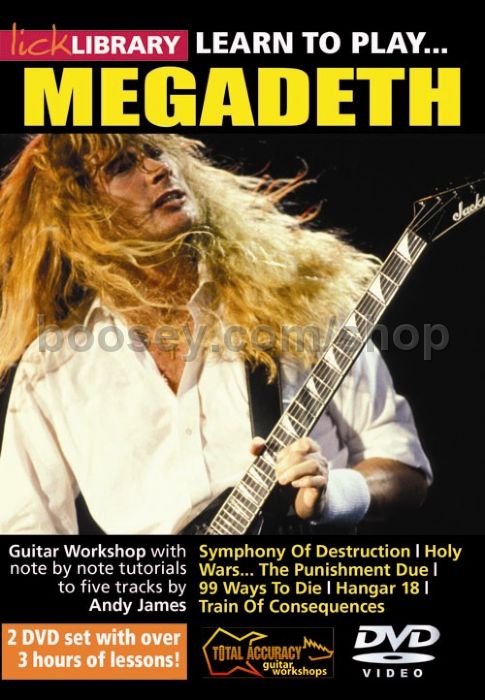 Learn to play Megadeth