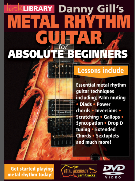 metal rhythm guitar absolute beginners