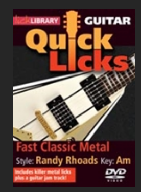 fast classci Metal Randy Rhoads