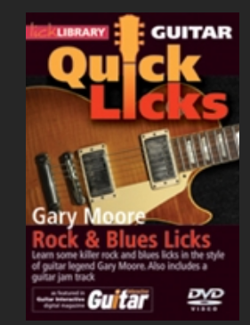 Gary Moore rock and blues licks