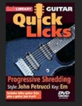 progressive shredding John petrucci