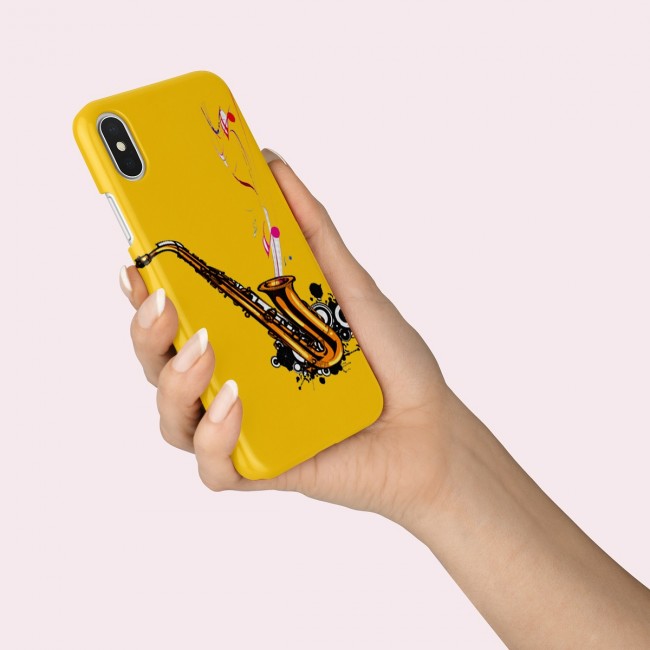 قاب موبایل ساکسفون