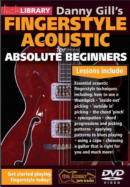 fingerstyle acoustic for absolute beginner Danny Gill