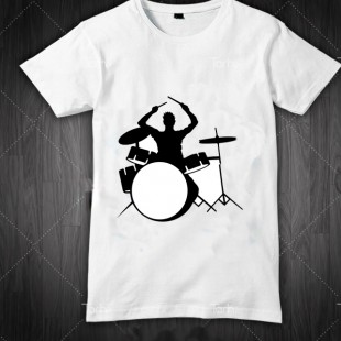 تی شرت طرح درامر