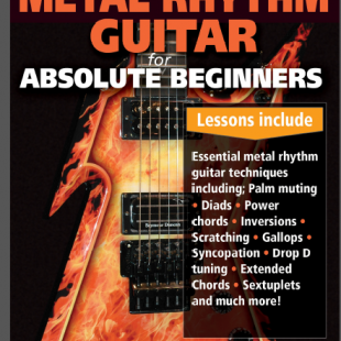 metal rhythm guitar absolute beginners