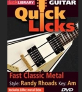 fast classci Metal Randy Rhoads