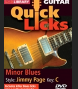 minor blues Jimmy Page