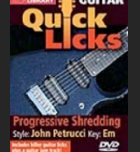 progressive shredding John petrucci