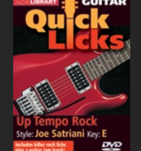 quick licks uptempo Joe satriani