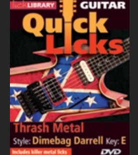 Thrash metal dimebag Darrell