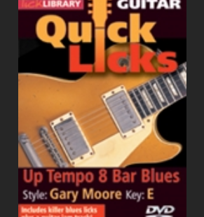 uptempo and bar blues Gary Moore