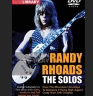 Randy rhoads  the solos