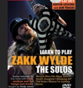 Zakke wylde the solos