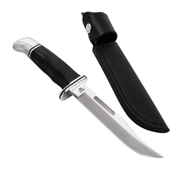 کارد شکاری باک 119 دسته مشکی