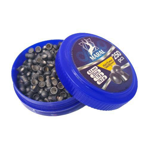 ساچمه تفنگ بادی کالیبر 5.5  برند مارال صادراتی گرین ۱۸