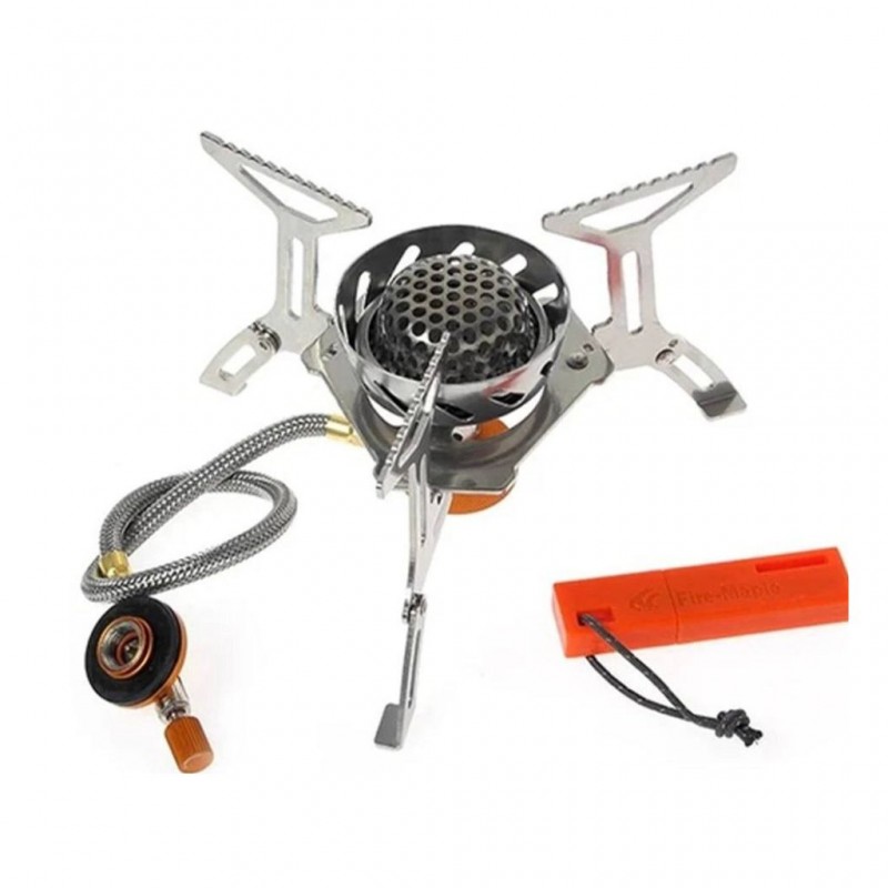 خوراکپز مسافرتی مدل خرچنگی تک  شعله قوی برند کمپسور + کپسول گاز