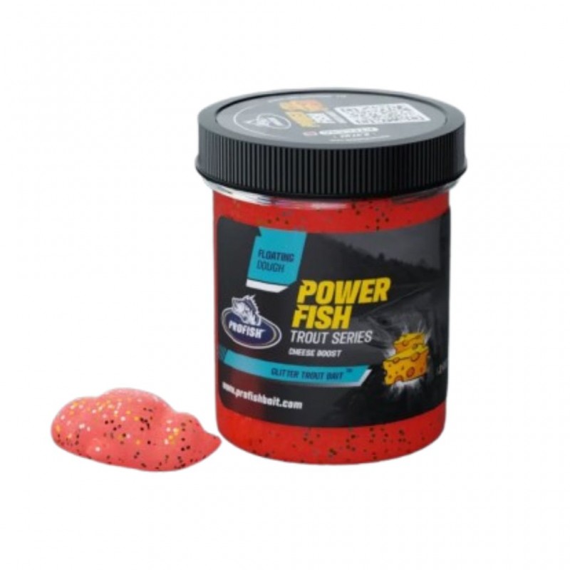 طعمه خمیری ماهیگیری برند پاور فیش طعم پنیر