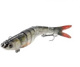 طعمه ماهیگیری ماهی دم چرخان هشت تیکه