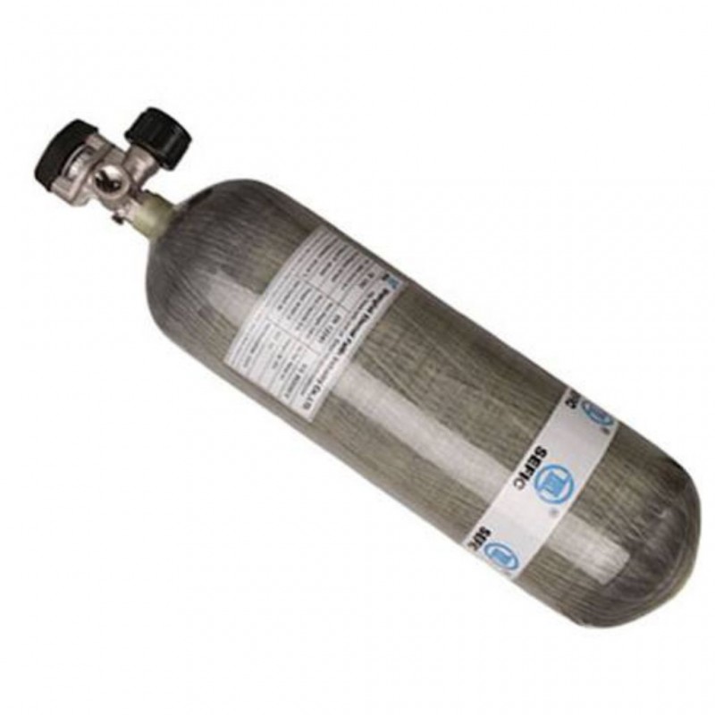 کپسول مخصوص پر کردن تفنگ بادی pcp کامپوزیت ۶/۸ لیتر شیرمانومتردار
