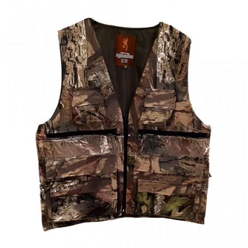 جلیقه مخصوص شکار و ماهیگیری طرح شاخ و برگی