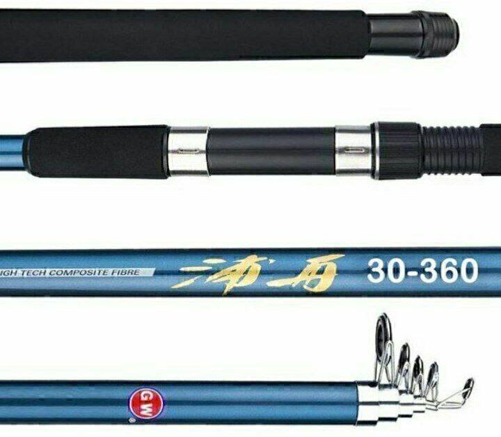 چوب ماهیگیری برند GW  متراژ ۳/۶۰