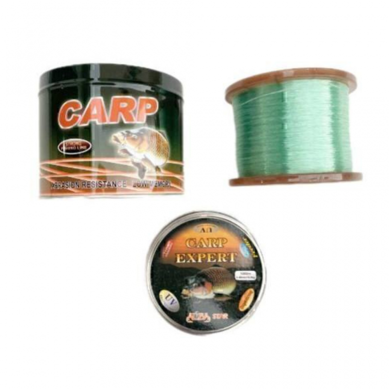 نخ ماهیگیری carp جنس نایلون متراژ ۱۰۰۰ متری