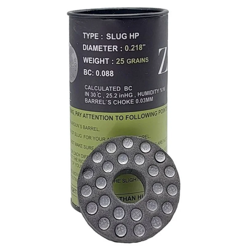 ساچمه تفنگ بادی کالیبر۵/۵ برند ZRN اسلاگ گرین ۲۵