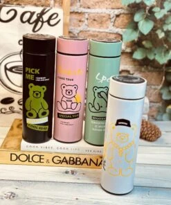 فلاسک مسافرتی نیم لیتر طرح خرس