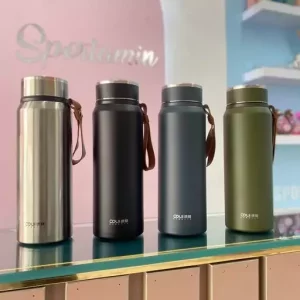 فلاسک مسافرتی یک لیتر داخل استیل