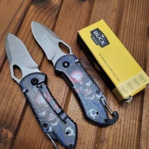 چاقو تاشو برند باک تیغه ضد زنگ