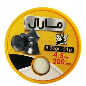 ساچمه تفنگ بادی کالیبر ۴/۵  برند مارال