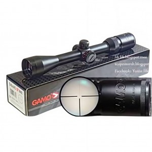 دوربین روی تفنگ بادی برند گامو زوم ۴۰*۹-۳ iR به همراه پایه