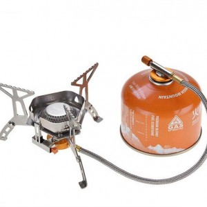 خوراکپز مسافرتی  تک  شعله قوی برند کمپسور + کپسول گاز