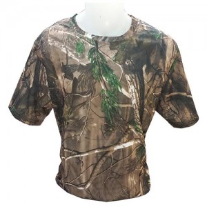 تی شرت استتار طرح شاخ و برگی