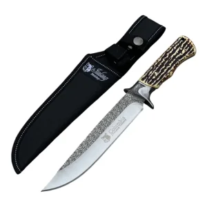 کارد شکاری کلمبیا دسته طرح شاخ گوزن