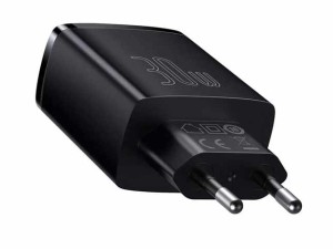 شارژر دیواری فست بیسوس 30 وات Baseus Compact Quick Charger 2U+C EU CCXJ-E01