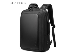 کوله لپ تاپ حرفه ای مسافرتی ضد آب با پورت USB مناسب برای لپتاپ 15 اینچی بنج BANGE BG-S56 Waterproof Men&#39;S Travel Backpack