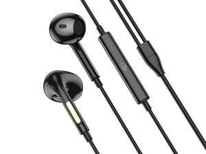 هندزفری سیمی با جک 3.5 میلیمتری هوکو Hoco M92 Plumelet Wire controlled Earphone with Mic