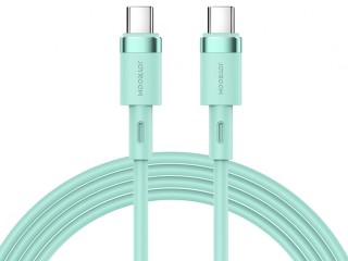 کابل شارژ و انتقال داده سیلیکونی تایپ سی به تایپ سی جویروم Joyroom Silicone Data Cable 1.8M 60W S-1830N9