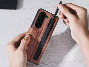 کیف گوشی سامسونگ گلکسی زد فولد 5 نیلکین Nillkin Samsung Galaxy Z Fold 5 Aoge Leather Case