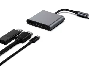 هاب تایپ سی 3 کاره رسی Recci RH05 Type-C To Type-C/USB3.0/HDMI 3-In-1 Hub