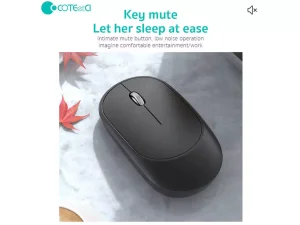 موس بی سیم دو حالته شارژی کوتتسی Coteci Dual-Mode Wireless Mouse 84001