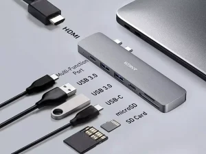 هاب تایپ سی انکر Anker PowerExpand 7-in-2 USB-C Hub A8371HA1