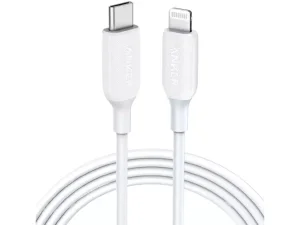 کابل شارژ سریع تایپ سی به لایتنینگ 18 وات 180 سانتی‌متری انکر Anker PowerLine III USB-C to Lightning 2.0 Cable A8833H11