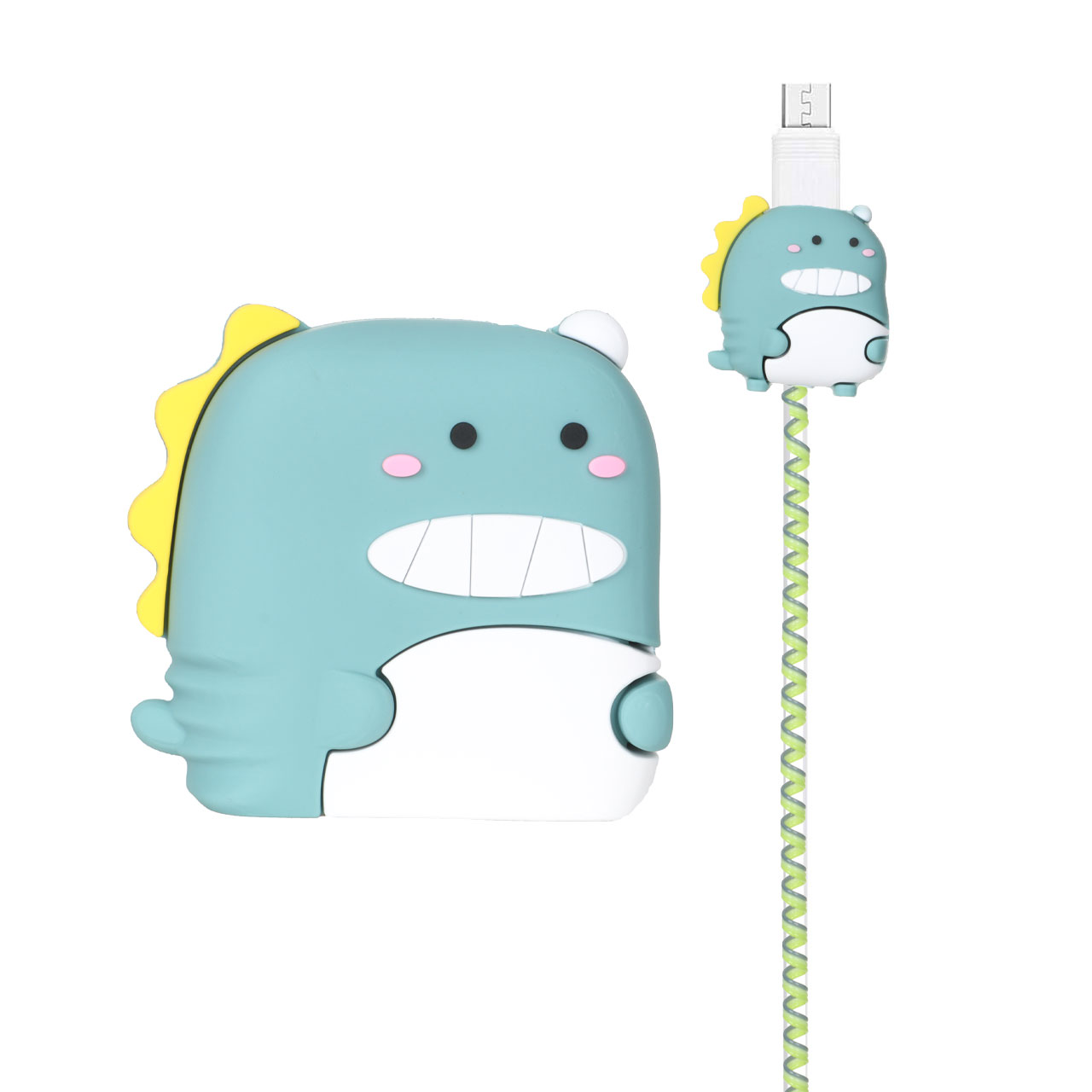 ست سیلیکونی عروسکی محافظ کابل و شارژر شیائومی 67 وات - طرح 38