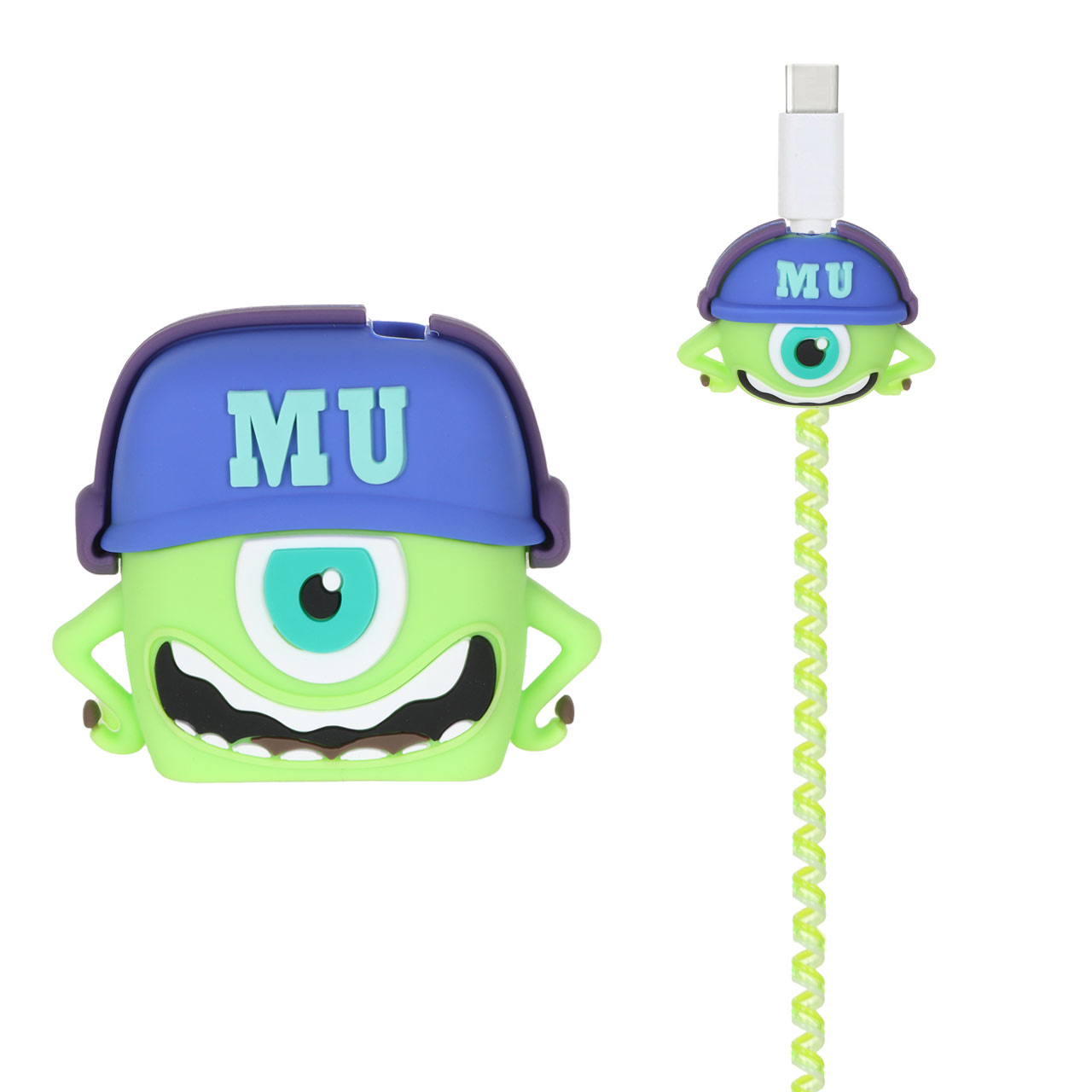 ست سیلیکونی عروسکی محافظ کابل و شارژر شیائومی 33 وات - طرح 4