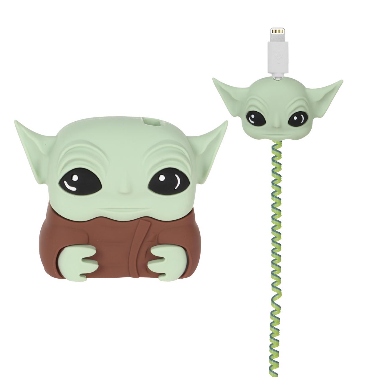 ست سیلیکونی عروسکی محافظ کابل و شارژر شیائومی 67 وات - طرح 33