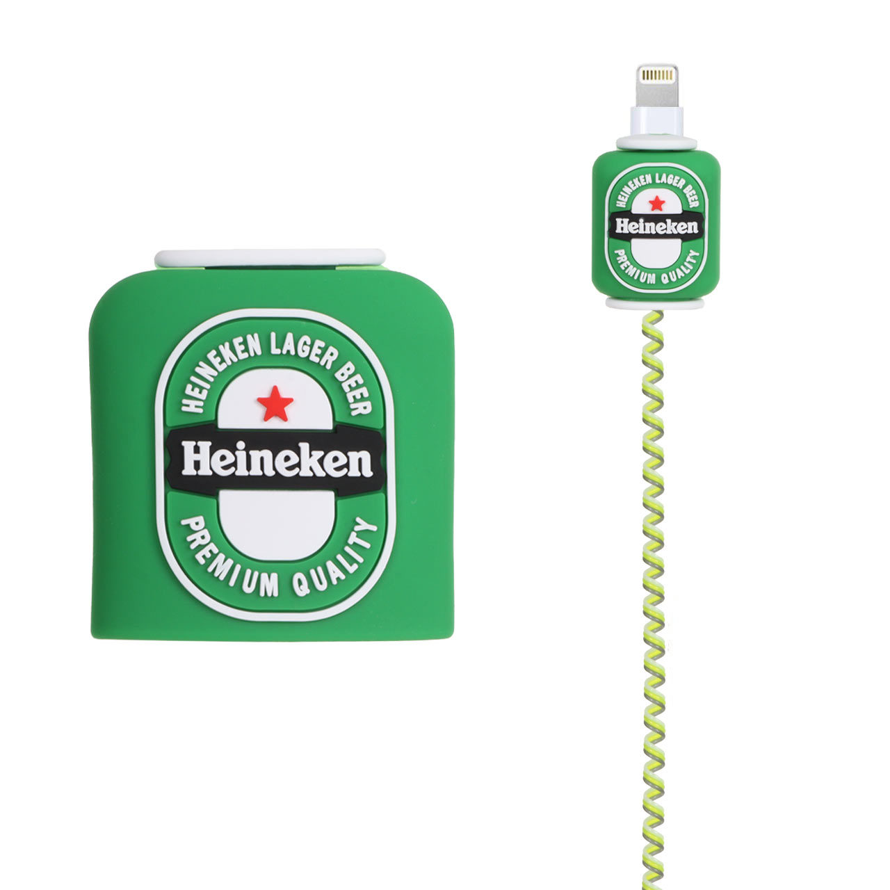 ست سیلیکونی عروسکی محافظ کابل و شارژر اپل 20 وات - طرح 31