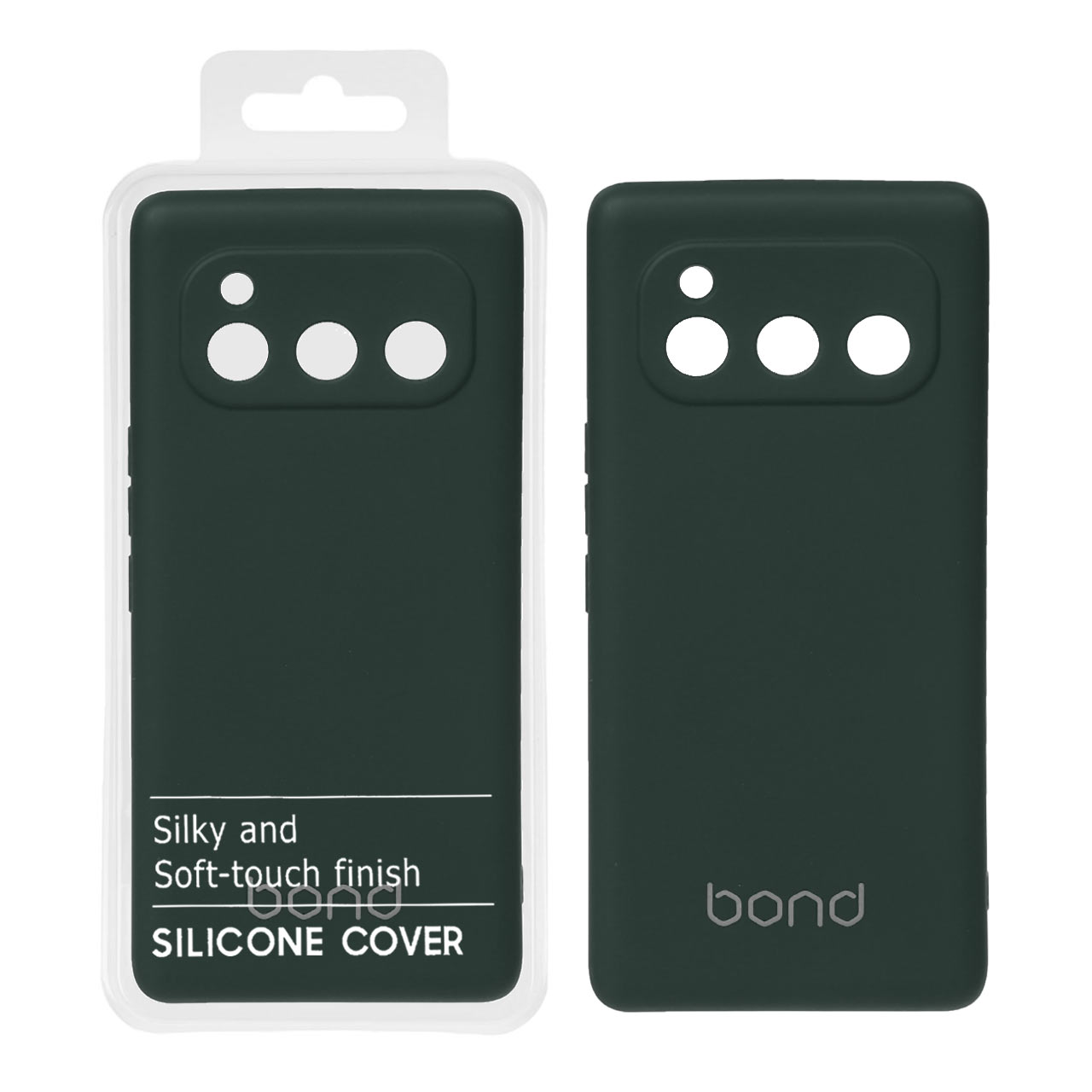 قاب نیو سیلیکون محافظ لنزدار Daria Bond - RFF - سبز تیره (پک دار)